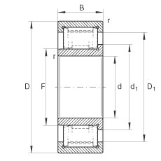 Bearing ZSL192317 INA