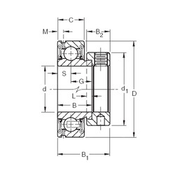 Bearing GRA010RR Timken