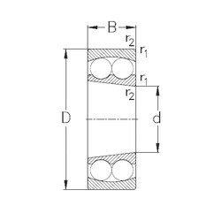 Bearing 2319-K NKE