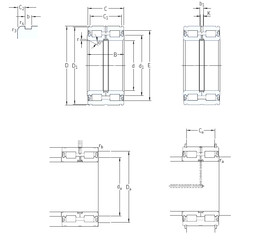 Bearing NNF5016ADA-2LSV SKF