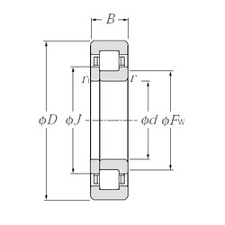 Bearing NUP260 NTN