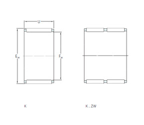 Bearing K265x280x50 SKF