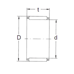 Bearing K26X34X22 FBJ