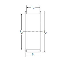 Bearing K25X32X16BE KOYO