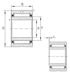 Bearing NKI95/26-XL INA