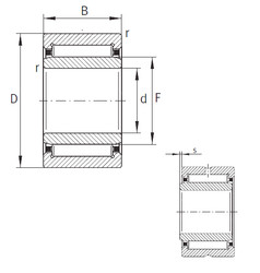 Bearing NKI7/16-TN-XL INA