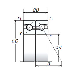 Bearing 70BTR10H NSK