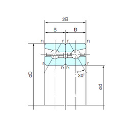 Bearing 70TAH10DB NACHI