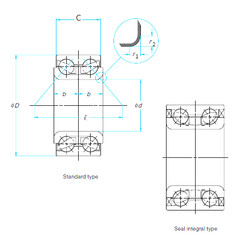 Bearing ZA-45BWD07BCA78-01 E NSK