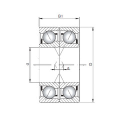 Bearing 7076 BDF ISO