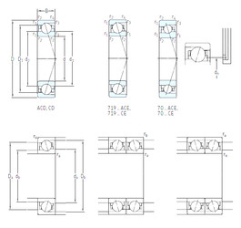 Bearing 71814 ACD/P4 SKF