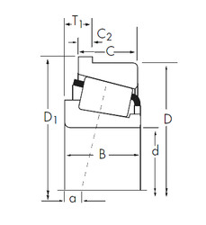 Bearing 86650/86100-B Timken