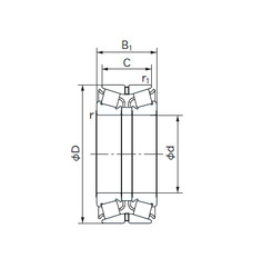 Bearing 85KBE03 NACHI