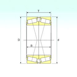 Bearing 33011/DF03C170 ISB