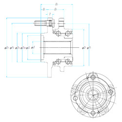 Bearing ZA-58BWKH06E2-JB--01 NSK