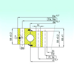 Bearing ZB1.25.1644.400-1SPPN ISB