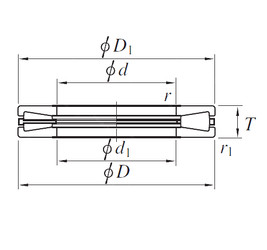 Bearing THR830 KOYO