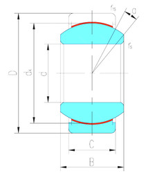 Bearing GEZ31ET-2RS LS