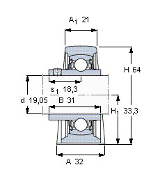 Bearing YAR 204-012-2FW/VA228 SKF