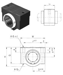 Bearing SCE8V-B Samick