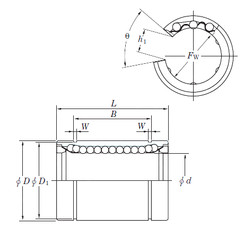 Bearing SESDM40 OP KOYO