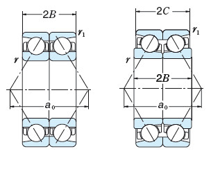 Bearing 7984BX DB