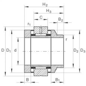 Bearing ZARN3062-L-TV INA