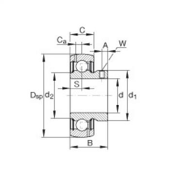 Bearing GAY104-NPP-B-AS2/V INA