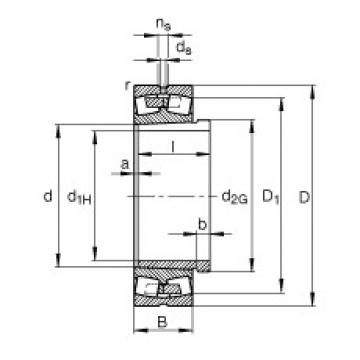 Bearing 23292-K-MB + AHX3292G-H FAG