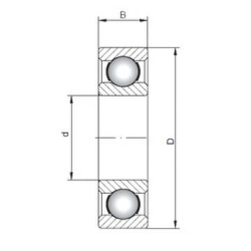 Bearing 619/530 ISO