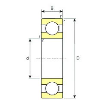 Bearing 619/560 MA ISB