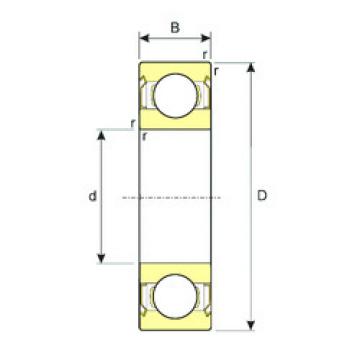 Bearing 619/6-ZZ ISB