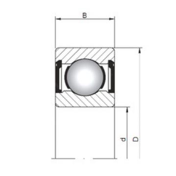 Bearing 619/5 ZZ ISO