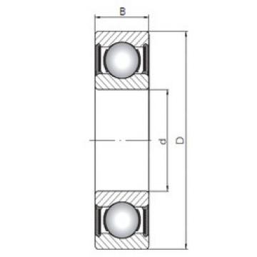 Bearing 63306-2RS ISO