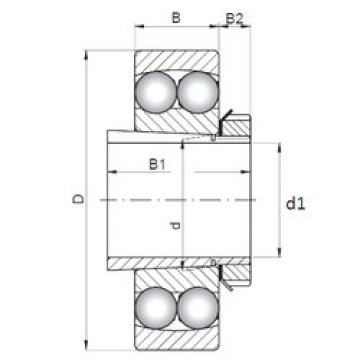 Bearing 2317K+H2317 ISO