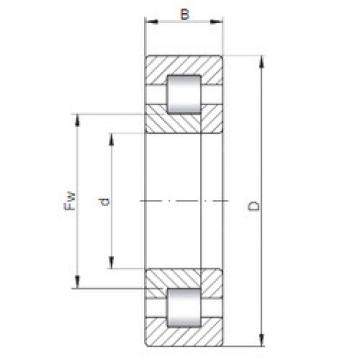 Bearing NUP232 ISO