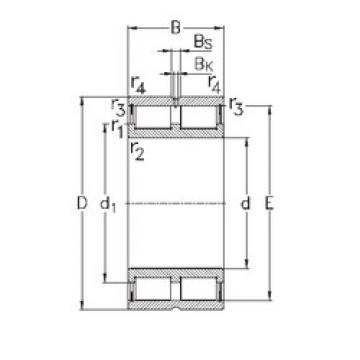 Bearing NNCL4918-V NKE