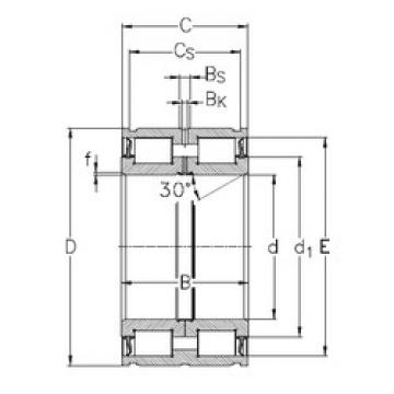 Bearing NNF5016-2LS-V NKE