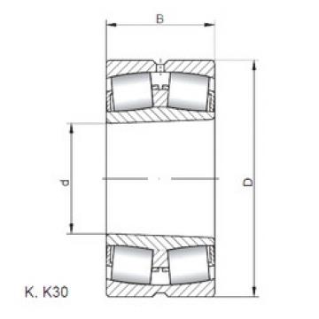 Bearing 23292 KW33 ISO