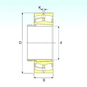 Bearing 23292 EKW33+AOHX3292 ISB