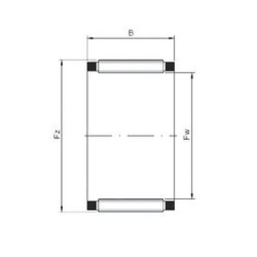 Bearing K23x35x16 CX