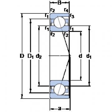 Bearing 707 CD/HCP4A SKF