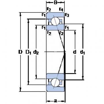 Bearing 707 ACE/P4A SKF