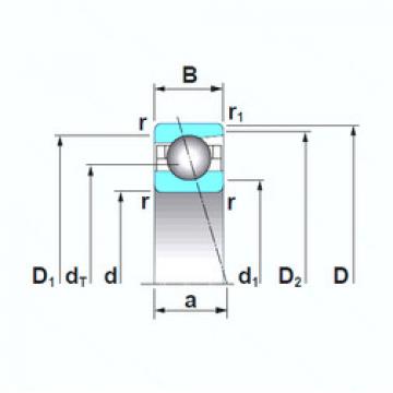 Bearing 7910CTRSU NSK