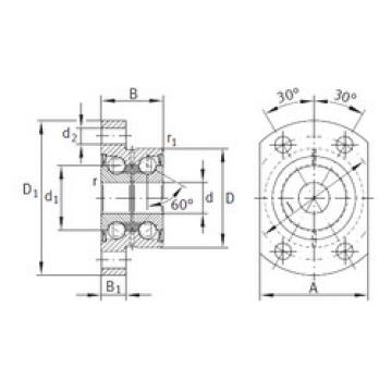 Bearing ZKLFA0850-2RS INA