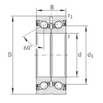 Bearing ZKLN1034-2RS-PE INA