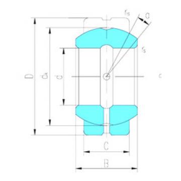 Bearing GEZ127ES-2RS LS