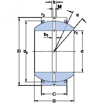 Bearing GEZH 312 ES-2RS SKF