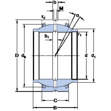 Bearing GEZM 100 ES-2LS SKF