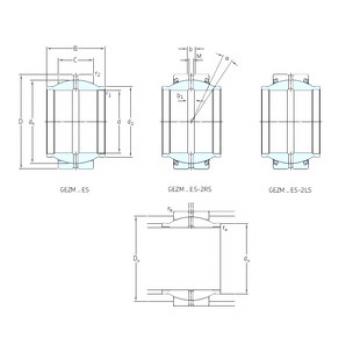 Bearing GEZM408ES-2LS SKF